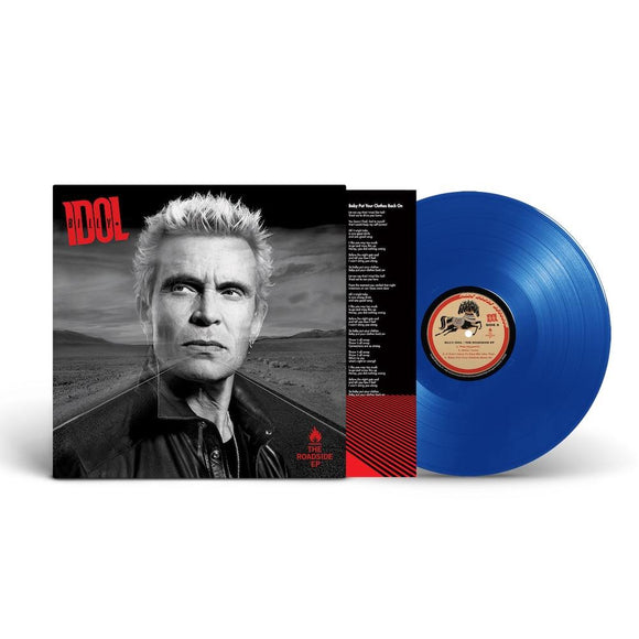 Billy Idol The Roadside EP (INDIE EX) [Limited Edition Blue Vinyl]