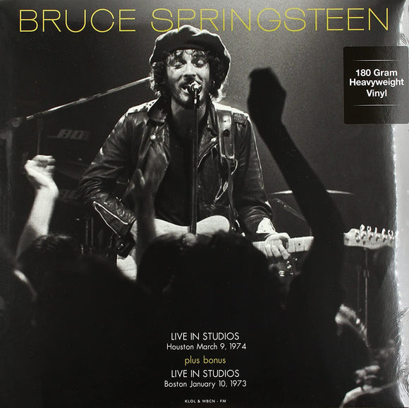 Bruce Springsteen Fm Studios Live In Houston Sept 3Rd 1974 & In Boston Oct 1st 1973 (Red Vinyl)