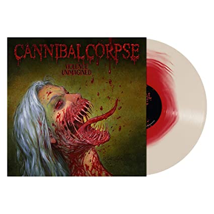 Cannibal Corpse Violence Unimagined (Limited Edition, Bone White With Red Colored Vinyl)