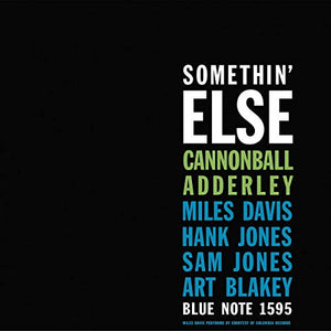 Cannonball Adderley Somethin' Else [Blue Note Classic Vinyl Edition LP]