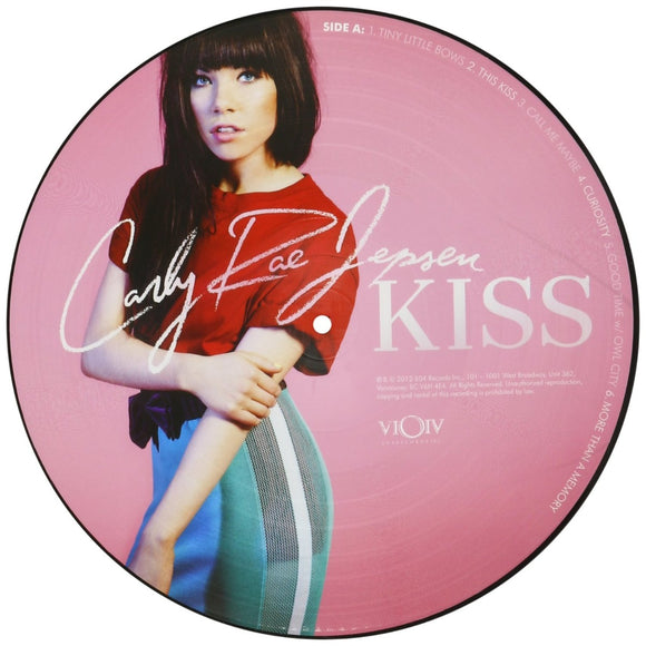 Carly Rae Jepsen Kiss [Import Picture Disc] LP