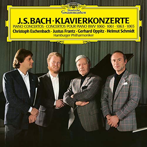 Christoph Eschenbach/Justus Frantz/Gerhard Oppitz Bach, J.S.: Piano Concertos BWV 1060/1061/1063/1065 [LP]