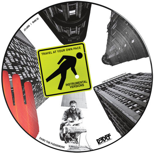DAMU THE FUDGEMUNK / Y SOCIETY Travel At Your Own Pace Instrumentals (Picture Disc Vinyl LP)