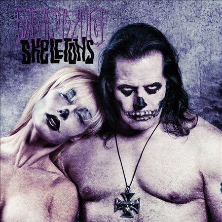 Danzig SKELETONS PURPLE / BLACK SPLATTER