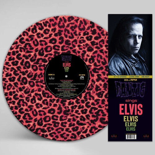 Danzig Sings Elvis - A Gorgeous Pink Leopard Picture Disc Vinyl (Picture Disc Vinyl LP, Pink)