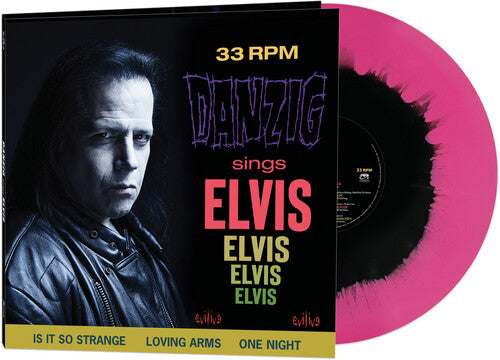 Danzig Sings Elvis (Pink & Black Haze Vinyl) (Colored Vinyl, Pink, Black)