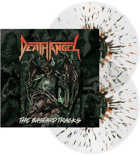 Death Angel Bastard Tracks (Clear, Brown, Green & Orange Splatter) (2 Lp's)