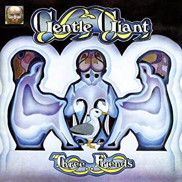 Gentle Giant Three Friends (Black, 180 Gram Vinyl, Gatefold LP Jacket)