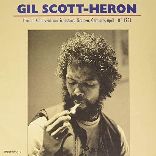 Gil Scott Heron Kulturzentrum Schauburg Bremen Germany April 18 1983
