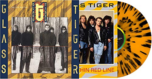 Glass Tiger Thin Red Line [Tiger Striped Colored Vinyl] [Import]