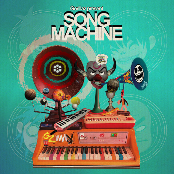 Gorillaz Song Machine, Season One (Neon Orange Vinyl)(Indie Exclusive)