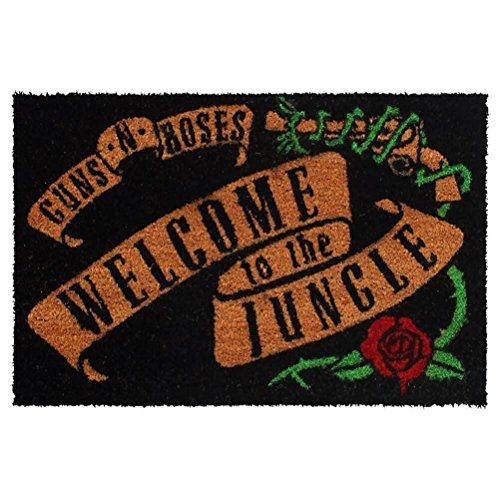 Guns N Roses Guns N' Roses Doormat Welcome To The Jungle 40 X 60 Cm Pyramid International