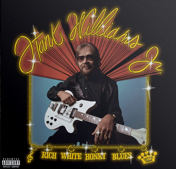 Hank Williams Jr. Rich White Honky Blues [LP]