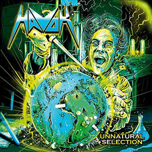 Havok Unnatural Selection [LP] [Black/Green w/ White & Blue Swirl]