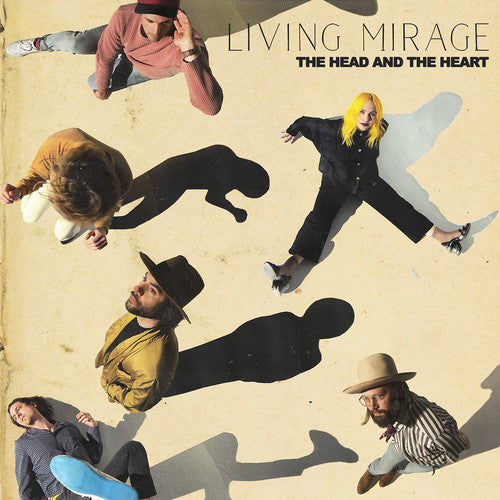 Head and the Heart Living Mirage - Club Edition, Clear & White Swirl