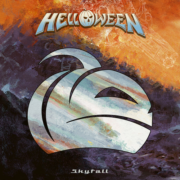 Helloween Skyfall Single (ORANGE/BLACK INKSPOT vinyl)
