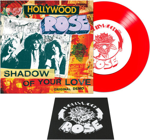 Hollywood Rose Shadow Of Your Love / Reckless Life (Colored Vinyl, Red, Patch) (7