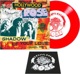 Hollywood Rose Shadow Of Your Love / Reckless Life (Colored Vinyl, Red, Patch) (7" Single)