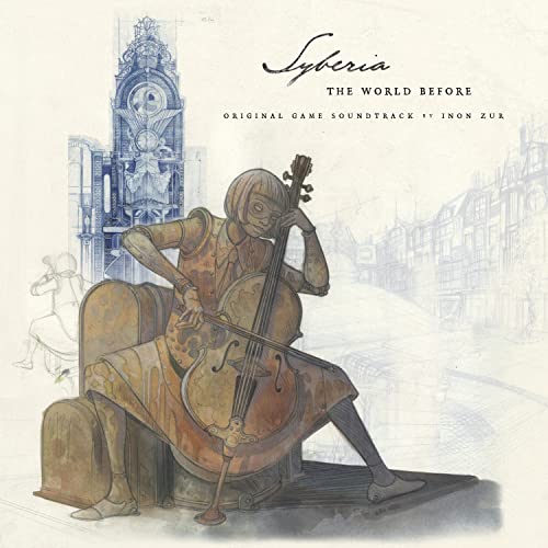 Inon Zur Syberia: The World Before (Original Game Soundtrack) [Clear Brown/Clear Aqua Galaxy 2 LP]