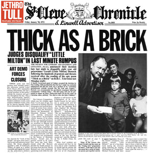 Jethro Tull Thick As A Brick (50th Anniversary Edition)