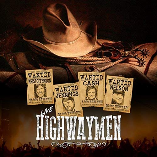 Johnny Cash/kris Kristofferson/willie Nelson/waylo Live Highwaymen
