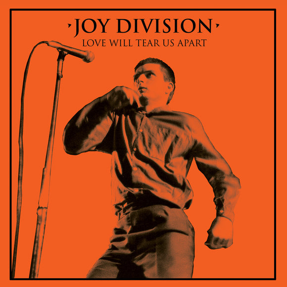 Joy Division Love Will Tear Us Apart 12” Single in a Gatefold Jacket - Halloween Edition (Orange Vinyl)
