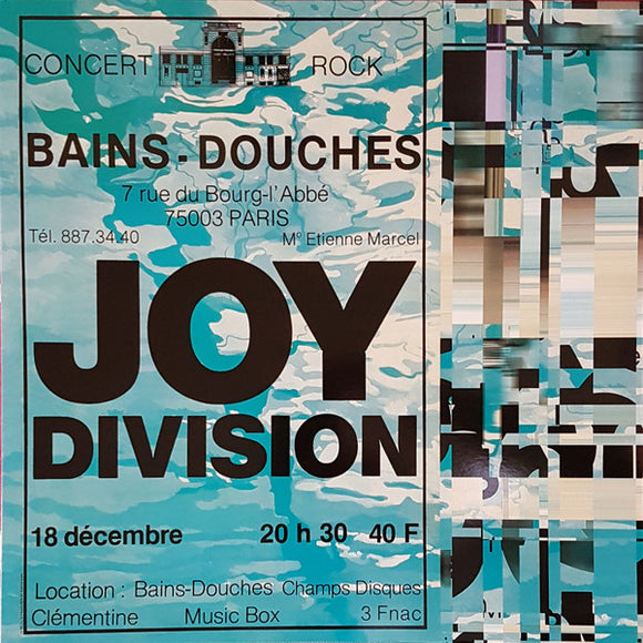 Joy Divison Live At Les Bains Douches / Paris December 18 / 1979 - Concerto Colour Vinyl