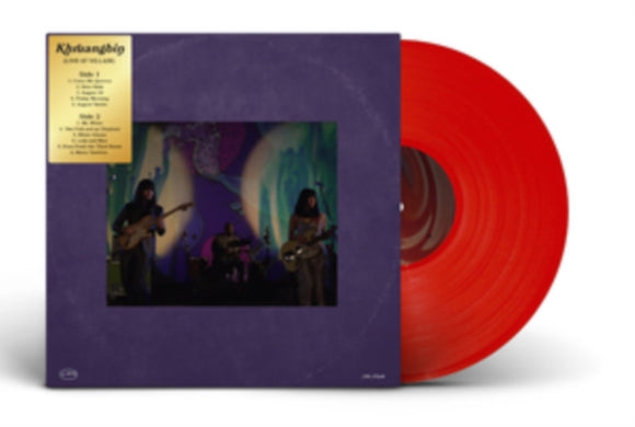 Khruangbin Live At Villain, Brooklyn, NY 2018 | Limited | Red Vinyl ** DINGED CORNER** 1 inch
