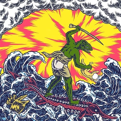 King Gizzard & The Lizard Wizard Teenage Gizzard [Pink/Yellow Splatter LP]