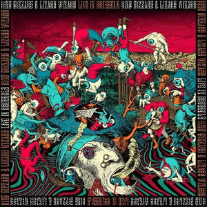 King Gizzard and the Lizard Wizard Live In Brussels 19 (U.S. Fuzz Club Official Bootleg) (Boxed Set, Colored Vinyl, White, Orange, Blue) (3 Lp's)