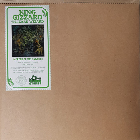King Gizzard & the Lizard Wizard Murder of the Universe (Rancid Rainwater Eco-Wax Coloured Vinyl Edition) [Import]