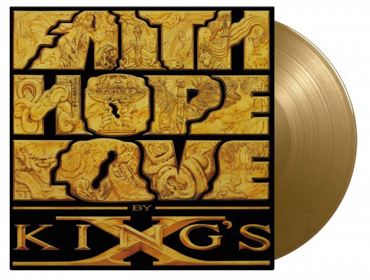 King's X Faith Hope Love [Limited Gatefold, 180-Gram Gold Colored Vinyl] [Import] (2 LP)