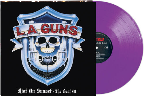 L.A. Guns Riot On Sunset: The Best Of (Colored Vinyl, Purple, Gatefold LP Jacket)