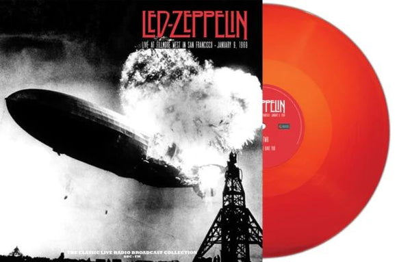 Led Zeppelin Live at Fillmore West in San Francisco: January 9, 1969 (180 Gram Orange Vinyl) [Import]