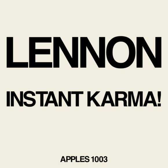 Lennon/Ono With The Plastic Ono Band Instant Karma! (2020 Ultimate Mixes) [7