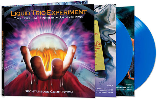 Liquid Trio Experiment Spontaneous Combustion (Colored Vinyl, Blue) (2 Lp's)