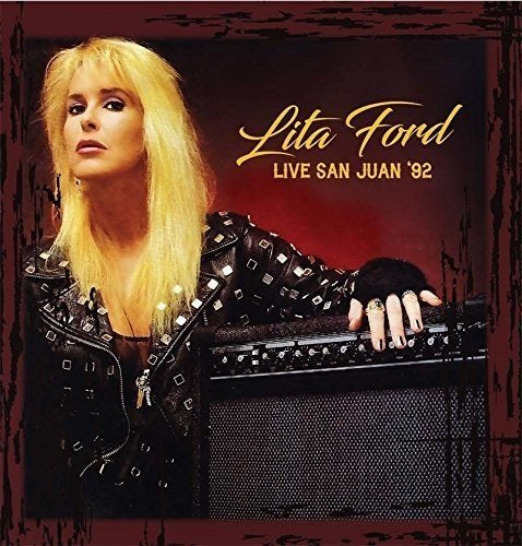 Lita Ford LIVE IN SAN JUAN 92 (YELLOW VINYL)
