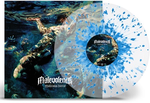 Malevolence Malicious Intent (Crystal Clear w/ Sky Blue Splatter Colored Vinyl)