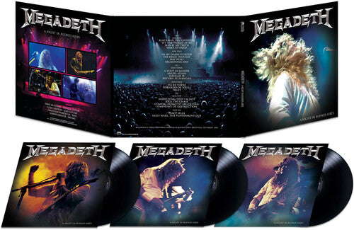 Megadeth A Night In Buenos Aires (180 Gram Vinyl) (3 LP)