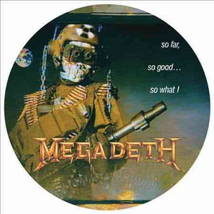 Megadeth SO FAR,SO GO(EX/PIC)