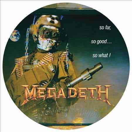Megadeth SO FAR,SO GO(EX/PIC)