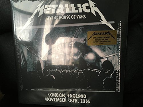 Metallica Live At House Of Vans, London - 11/18/16 (3LP/Gatefold)