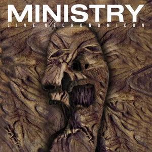 Ministry Live Necronomicon - Black/ gold Splatter (Colored Vinyl, Black, Gold)