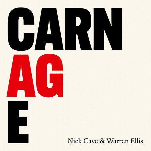 Nick Cave Carnage (Black, 140 Gram Vinyl)