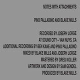 Pino Palladino/Blake Mills Notes With Attachments [LP]