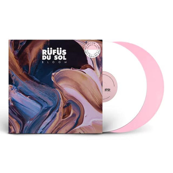 Rufus Du Sol Bloom (Limited Edition, Pink & White Colored Vinyl) [Import] (2 Lp's)