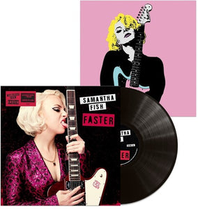 Samantha Fish Faster (Limited Edition, Poster, Indie Exclusive, Alternate Cover)