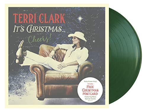 Terri Clark It's Christmas...Cheers! [LP] [Holly Green]