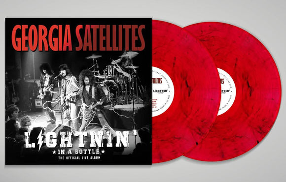 The Georgia Satellites Lightnin' In A Bottle: The Official Live Album (Colored Vinyl, Red, Black, Indie Exclusive, Smoke) (2 Lp's)