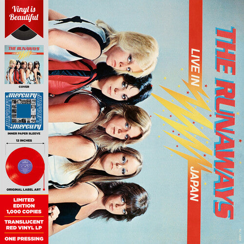 The Runaways Live In Japan (Limited Edition) (Red Vinyl)